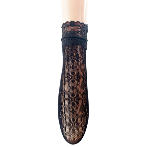 性感镂空蕾丝透气船袜